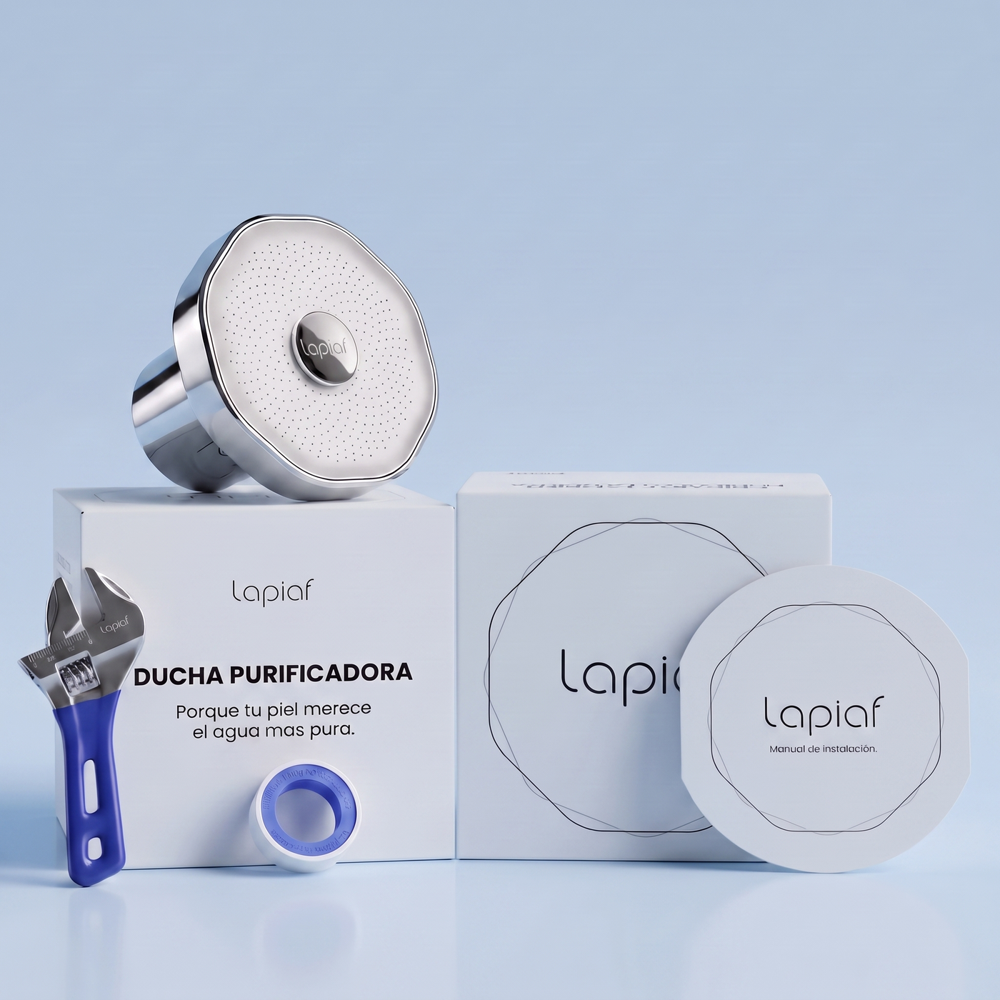Kit Ducha Purificadora Lapiaf